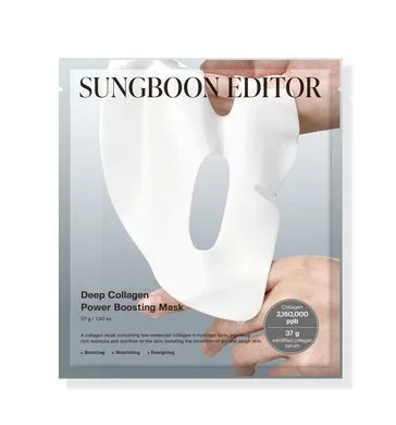 Sungboon Editor Deep Collagen Power Boosting Mask – гідрогелева маска з колегеном для глибокого зволоження 1 шт.