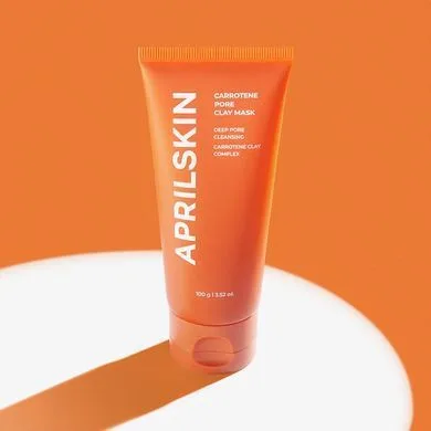 April Skin Carrotene Pore Clay Mask – глиняна маска для обличчя з каротином 100 мл