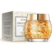 Гелева маска для обличчя з пелюстками османтуса BIOAQUA Osmanthus Mask Natural Plant Osmanthus Bright Petals Mask (120г)