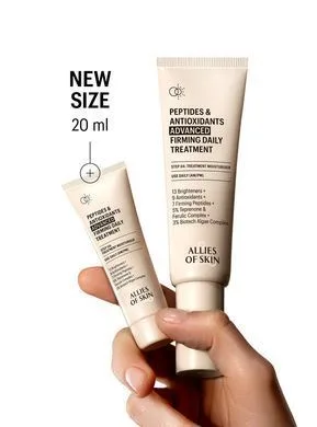 Allies of Skin Peptides & Antioxidants Advanced Firming Daily Treatment – крем для обличчя з пептидами та антиоксидантами (мініатюра)