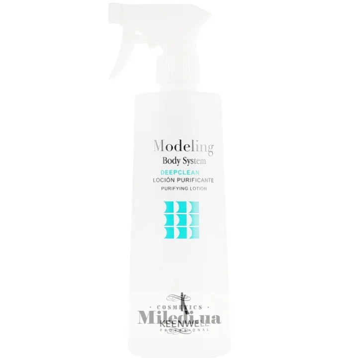 Глибоко очищувальний лосьйон для тіла Keenwell Modeling Body System Deepclean Purifying Lotion 500 мл
