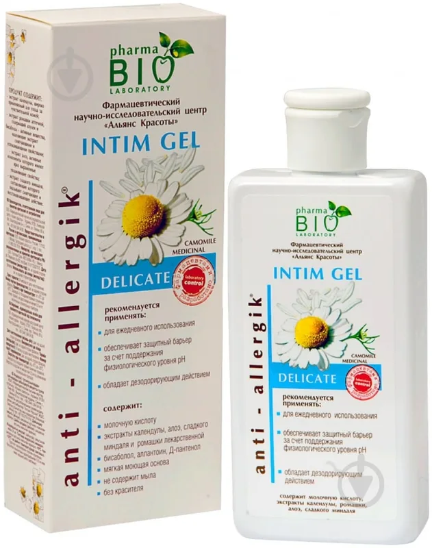Гель для інтимної гігієни Pharma Bio Laboratory Delicate 250 мл