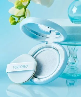 Tocobo Blur Finish Sun Cushion – сонцезахисний кушон 01 Cotton Blue