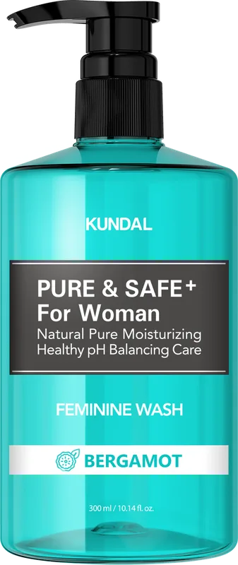 Очищуючий засіб для інтимної гігієни 300 мл Kundal pure natural feminine wash