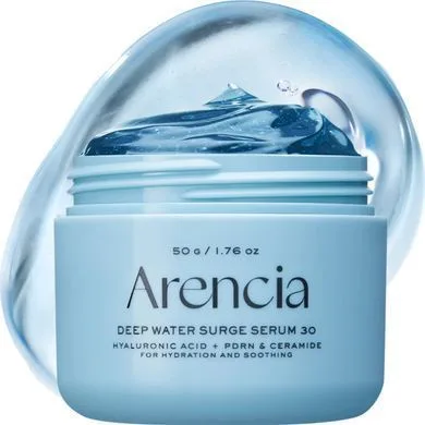 ARENCIA Deep Water Surge Serum 30 50g – глибоко зволожуюча сироватка-желе з керамідами 50 г