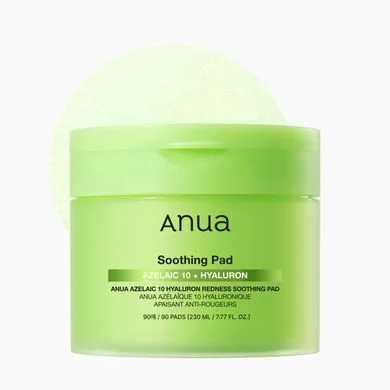Anua Azelaic 10 Hyaluron Redness Soothing Pad