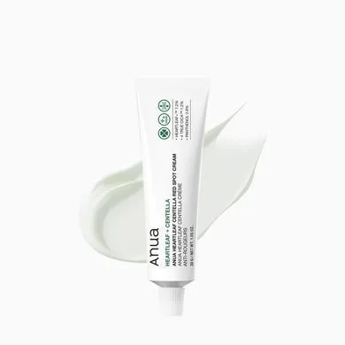 ANUA Heartleaf Centella Red Spot Cream – крем проти запалень і почервонінь з центеллою і хауттюйнією серцевидною 30 мл