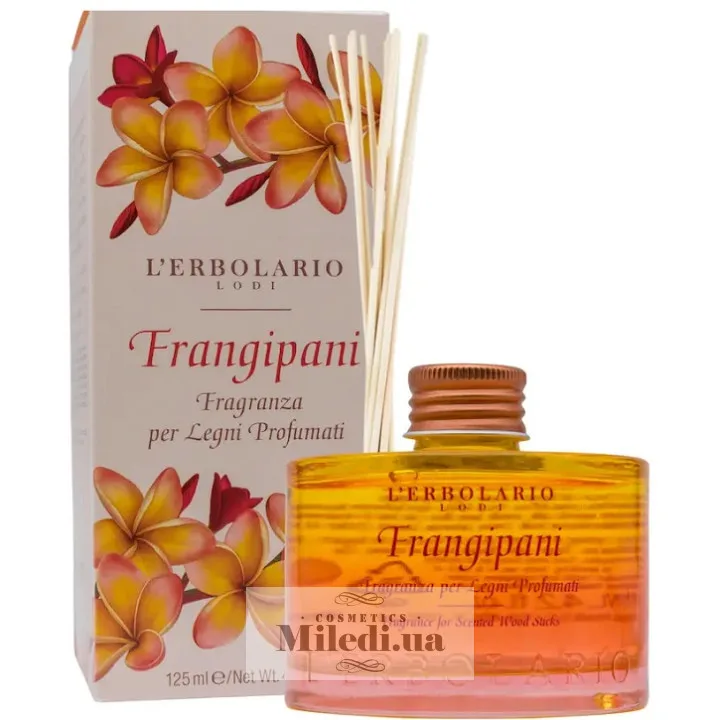 Дифузор Плюмерія L'Erbolario Fragranza per Legni Profumati Frangipani 125 мл