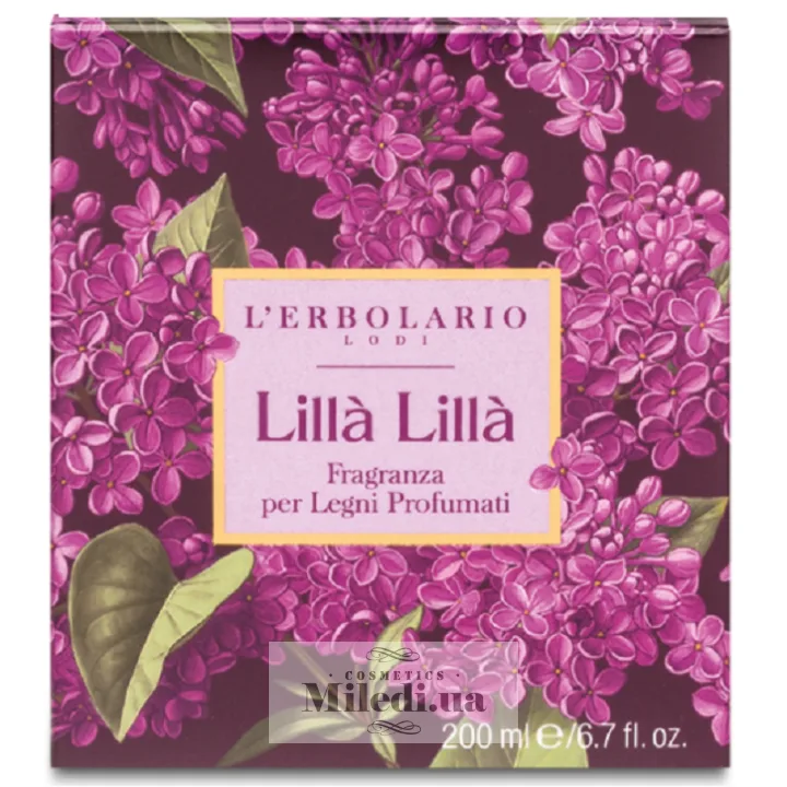 Дифузор Бузок L'Erbolario Fragranza per Legni Profumati Lillà Lillà 200 мл