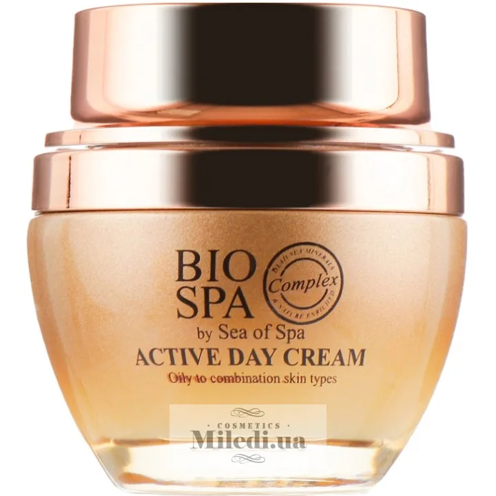 Денний крем для жирної і комбінованої шкіри Sea of Spa Bio Moisturizing Active Day Cream 50 мл