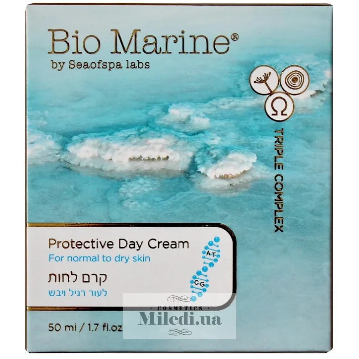 Денний крем для нормальної та сухої шкіри Sea of Spa Bio Marine Protective Day Cream 50 мл