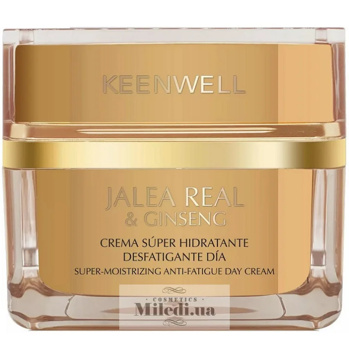 Денний суперзволожуючий крем Keenwell Royal Jelly & Ginseng Super Moisturizing Anti Fatigue Day Cream 50 мл