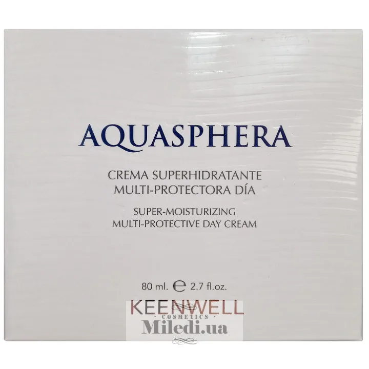 Денний суперзволожуючий мультизахисний крем Keenwell Aquasphera Super Moisturizing Multi-Protective Day Cream 80 мл