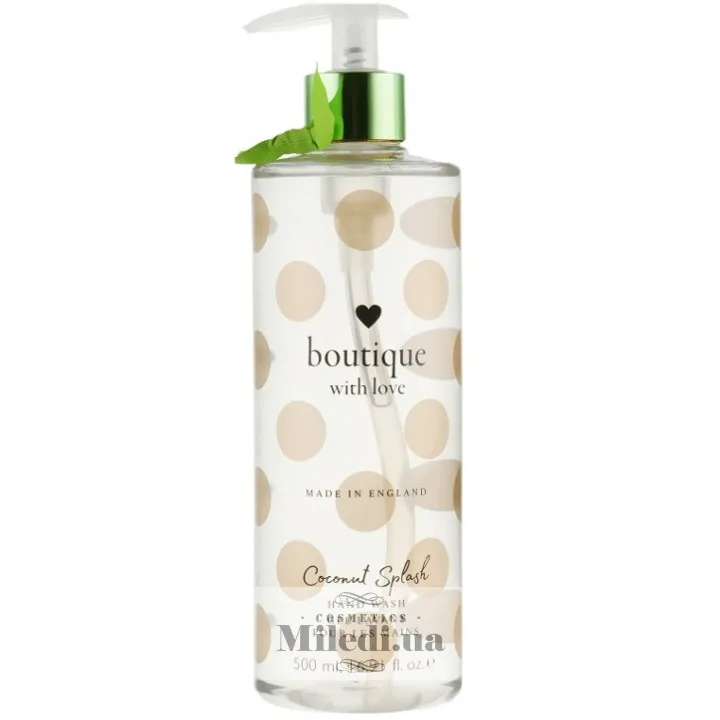 Рідке мило для рук Кокосовий сплеск Grace Cole Boutique with Love Coconut Splash Hand Wash 500 мл