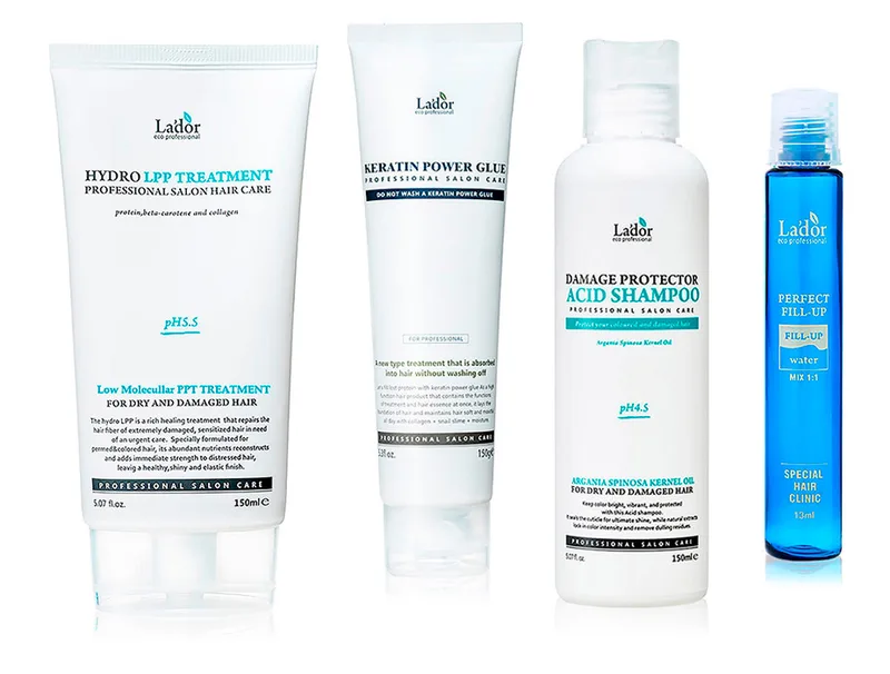 Набір для салонного відновлення волосся вдома Lador Salon Hair Repair Set