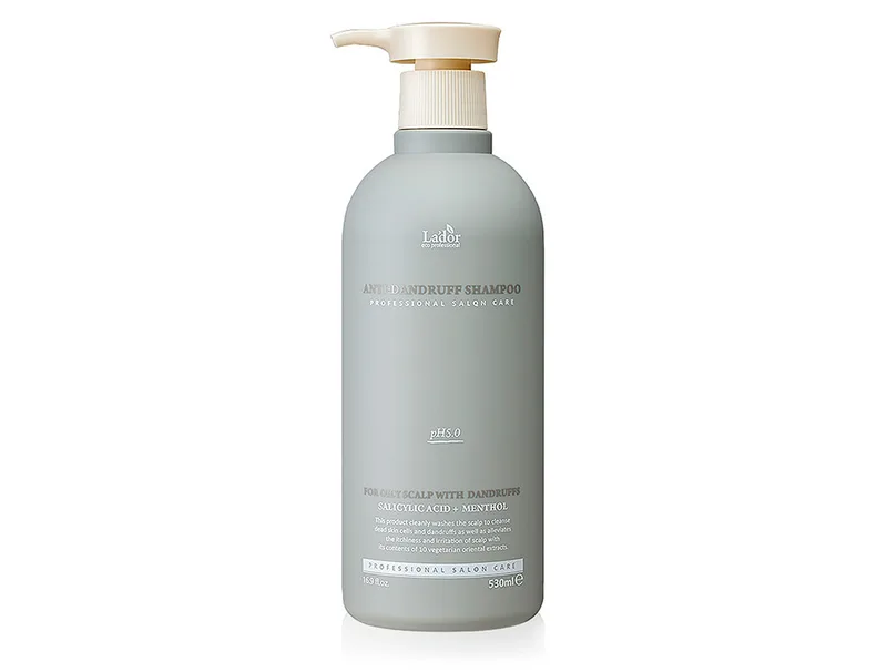 Органічний шампунь для волосся від лупи Lador Anti Dandruff Shampoo, 530мл