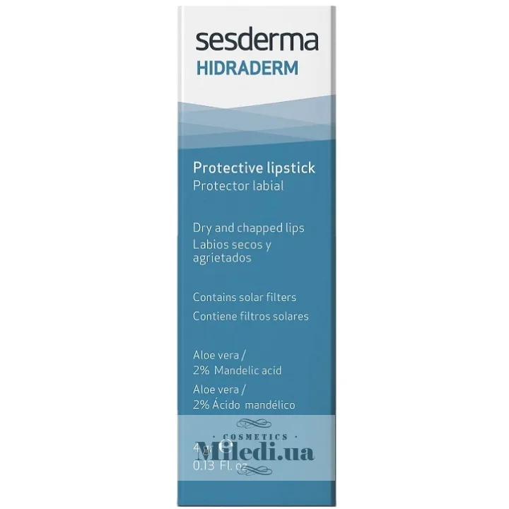 Захисний бальзам для губ Sesderma Laboratories Hidraderm Protective Lipstick SPF20 4 г