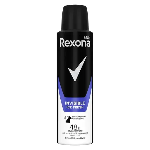 Дезодорант-антиперспірант Rexona Men Прозорий лід