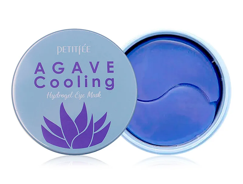 Охолоджуючі патчі для очей з екстрактом агави Petitfee Agave Cooling Hydrogel Eye Mask 60 шт
