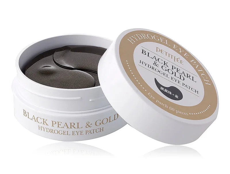 Гідрогелеві патчі для очей Petitfee & Koelf Black Pearl&Gold Hydrogel Eye Patch 60 шт