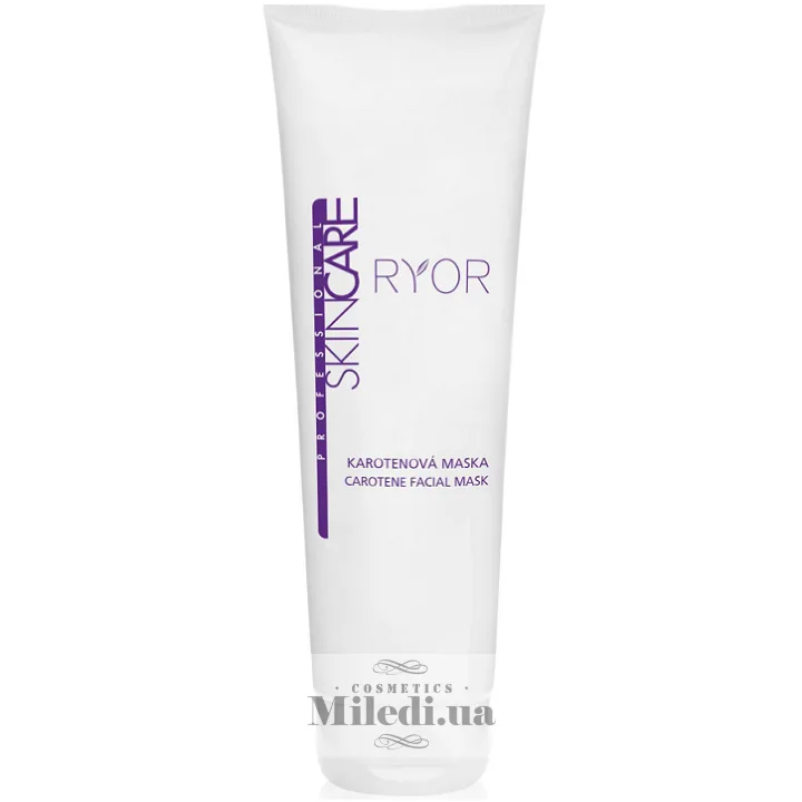 Каротинова маска для сухої шкіри із лущенням Ryor Professional Skin Care Carotene Facial Mask 250 мл