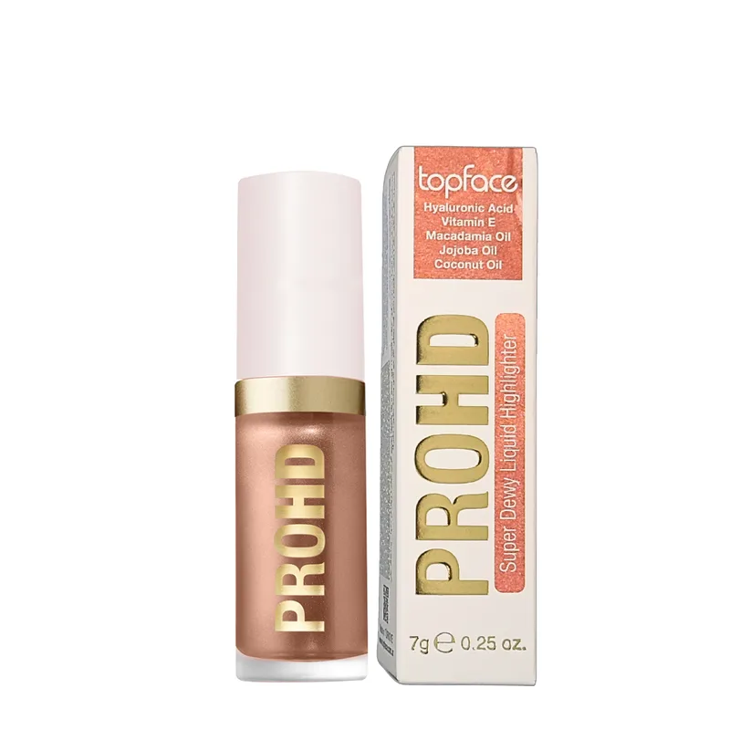 Рідкий хайлайтер TopFace Super Dewy 03 Peach Fizz