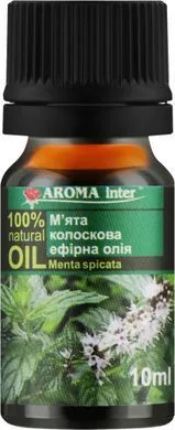 Ефірна олія "М'ята колоскова" Aroma Inter, 10 мл