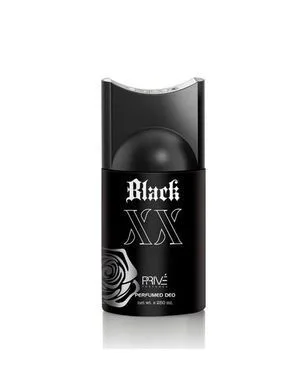 Парфумований дезодорант для чоловіків - Prive Parfums Black XX, 250 мл