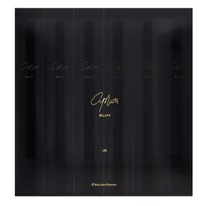 SLIM Black 6-pack Набір зубних щіток м'якої жорсткості