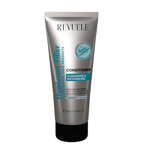 Кондиціонер-філер для зневодненого та ослабленого волосся Revuele Hyaluron Filler Conditioner 200 мл