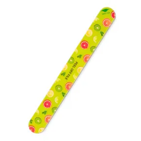 Accessories Пилка для натуральних та штучних нігтів «Фруктовий блюз» 180/220 грит