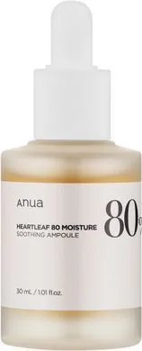 Заспокійлива сироватка для обличчя - Anua Heartleaf 80% Soothing Ampoule, 30 мл (до 06.2027)