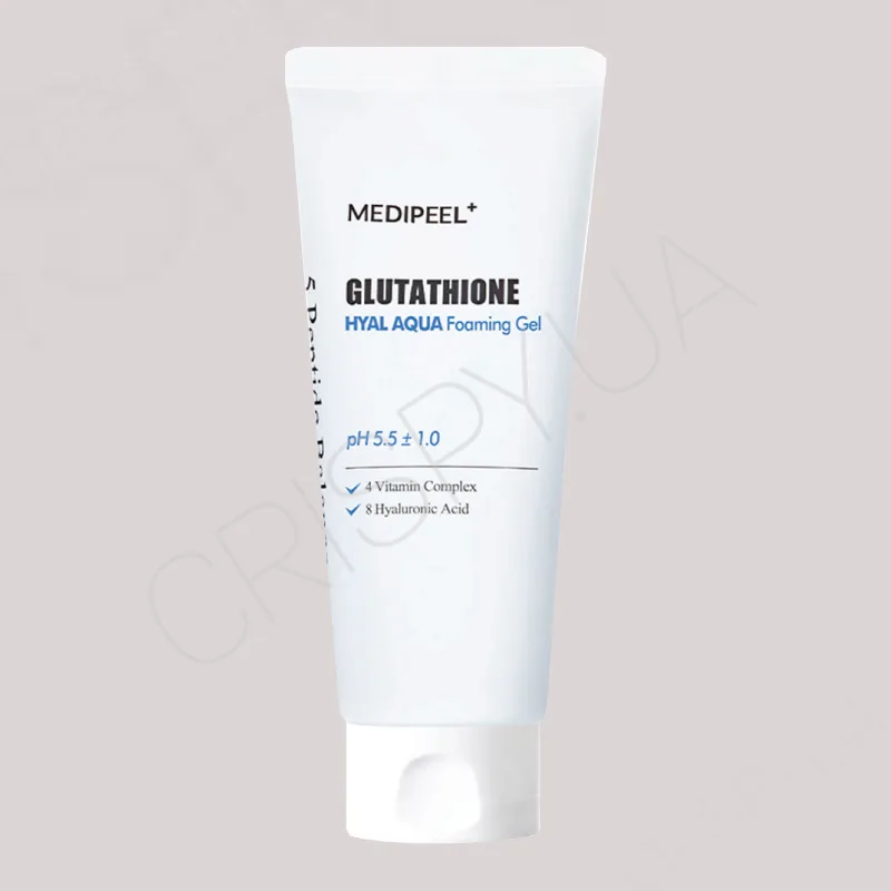 Гель-пінка для вмивання GLUTATHIONE HYAL AQUA FOAMING GEL CLEANSER - 150 мл
