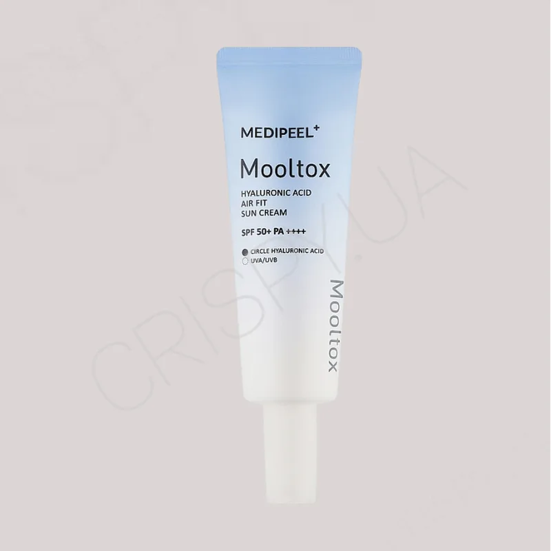 Сонцезахисний крем для обличчя Medi Hyaluronic Acid Mooltox Air Fit Sun Cream SPF 50+ PA++++ - 50 мл