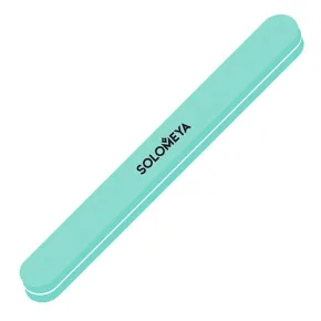 Accessories Класична пилка-шліфувальник для нігтів 2-х стороння (сіра) 100/180