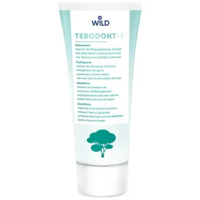 TEBODONT-F Зубна паста з олією чайного дерева (Melaleuca Alternifolia) та фторидом