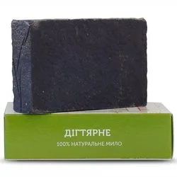 Натуральне туалетне мило "Дігтярне"