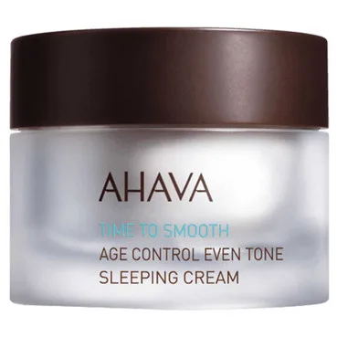 Нічний відновлюючий крем вирівнюючий тон шкіри Ahava Age Control Even Tone Sleeping Cream