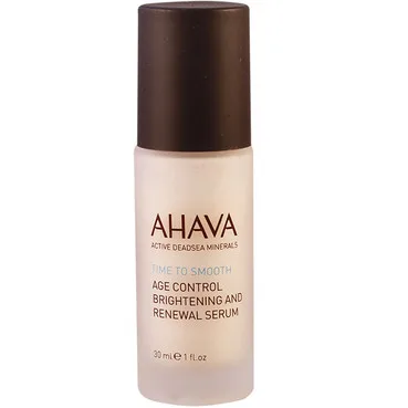 Нічна відновлююча сироватка вирівнююча тон шкіри Ahava Age Control Brightening And Renewal Serum