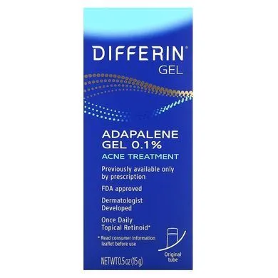 Differin Adapalene Gel 0.1% Acne Treatment — гель проти прищів 15 г