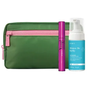 Mascara Lash Extender + mousse Набір в косметичці (туш Ефект нарощених вій+мус для вмивання)