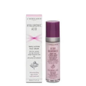 Нічний крем з потрійною дією гіалуронової кислоти Hyaluronic Acid Night cream