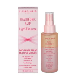 Двофазний спрей для волосся з гіалуроновою кислотою Hyaluronic Acid Light and Volume Spray