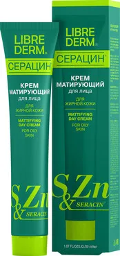 Денний матирующий крем для обличчя