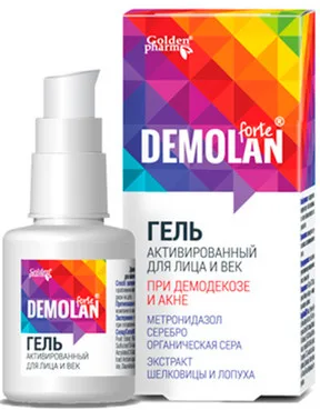Гель для обличчя та повік при демодекозі і акне