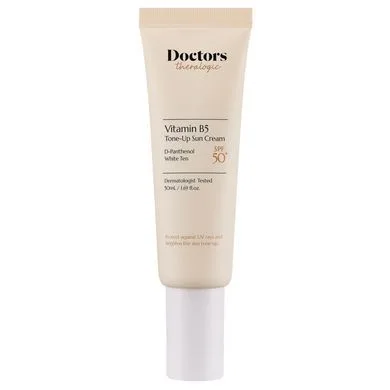 Doctors Vitamin B5 Tone Up Sun Cream – cонцезахисний крем для обличчя з освітлюючим ефектом SPF50+ (50 мл)