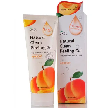 Пілінг-скатка натуральна з екстрактом абрикоса Ekel Natural Clean Peeling Gel Apricot