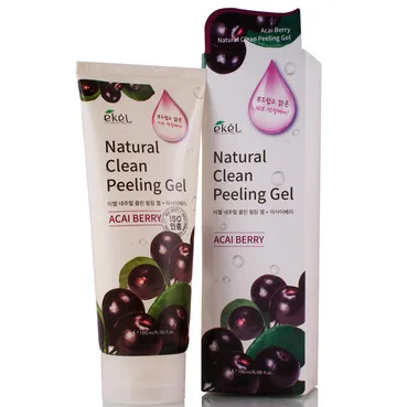 Пілінг-скатка натуральна з екстрактом ягід асаї Ekel Natural Clean Peeling Gel Acai Berry