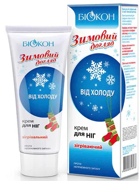 Зігріваючий крем для ніг