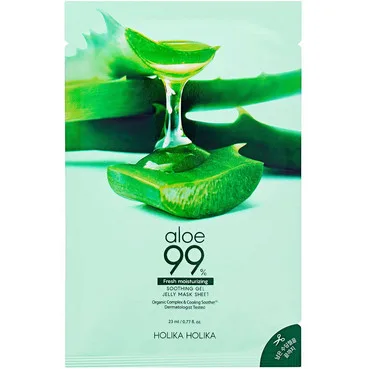 Гідрогелева маска з алое Holika Holika Aloe 99% Soothing Gel Jelly Mask Sheet